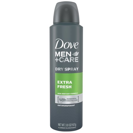 Dove Men+Care Extra Fresh Dry Spray Antiperspirant Deodorant, 3.8 (Best Smelling Spray Deodorant)