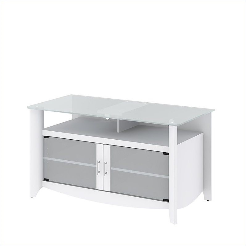 Bush Aero Collection TV Stand - Pure White