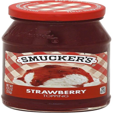 3 Pack - Smucker's Topping, Strawberry Flavored 11.75