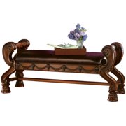 Ashley Furniture Bedroom Benches Ashley North S Large Uph Bedroom Bench Dark Brown