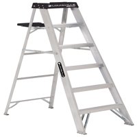 Louisville Ladder 6-Foot Aluminum Stepladder, 250-Pound Capacity, Type I, W-2112-06S