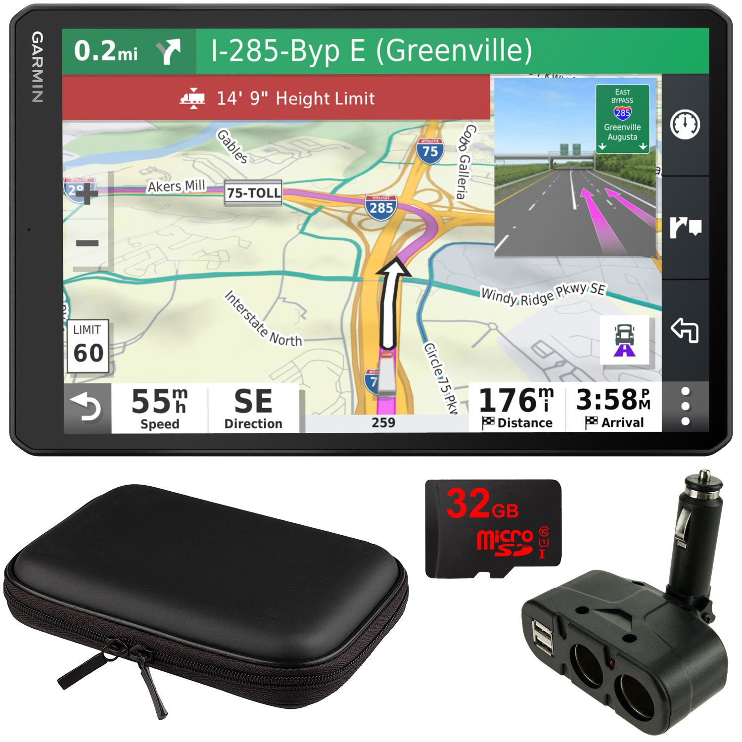 Garmin dezl OTR1000 GPS卡车导航仪