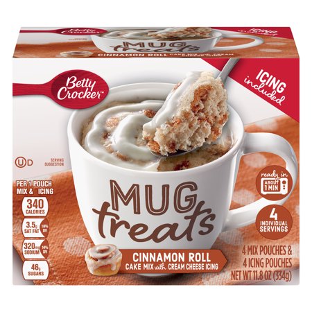 - (6 Pack) Betty Crocker Mug Treats Cinnamon Roll