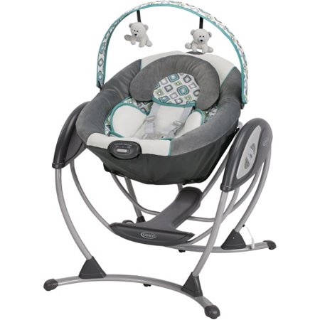 Graco Glider LX Gliding Baby Swing, Affinia (Best Rated Baby Swings)