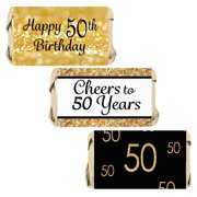 50th birthday party supplies