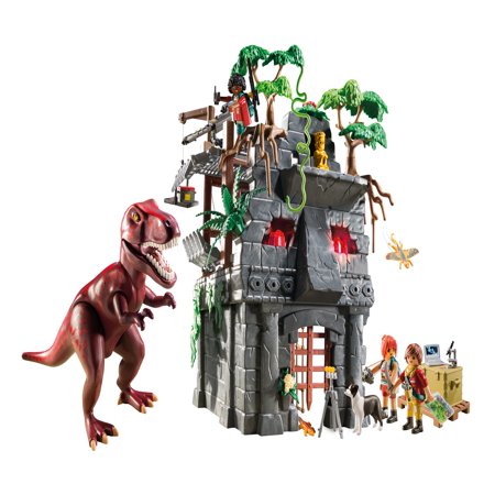 playmobil dinosaur temple