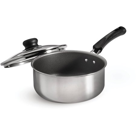 - Tramontina Simple Cooking 2 Quart Non-Stick Polished Covered Sauce Pan