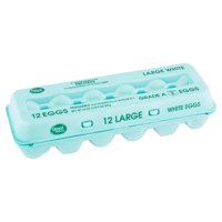 Great Value Large White Eggs, 12 count, 24 oz
