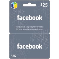 Facebook $25 eGift Card (Email Delivery)