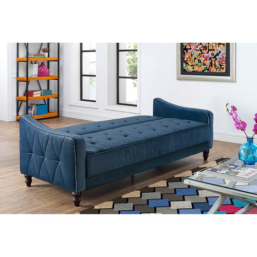 Novogratz Vintage Tufted Sofa Sleeper II, Multiple Colors