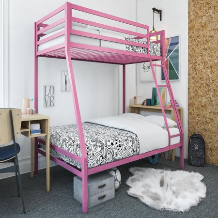 Mainstays Premium Twin Over Full Bunk Bed, Multiple Colors - Walmart.com