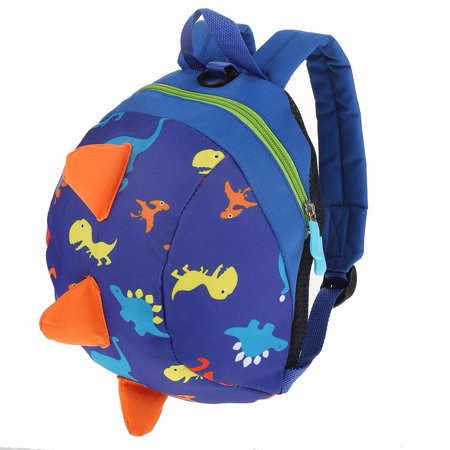 Knifun Kids Insulated Toddler Backpack with Safety Harness Leash - Playful Preschool Kids Lunch Bag, Dinosaur Nursery Shoulder Backpack with Anti-Lost Strap for 1-3 Years Old Boys and Girls