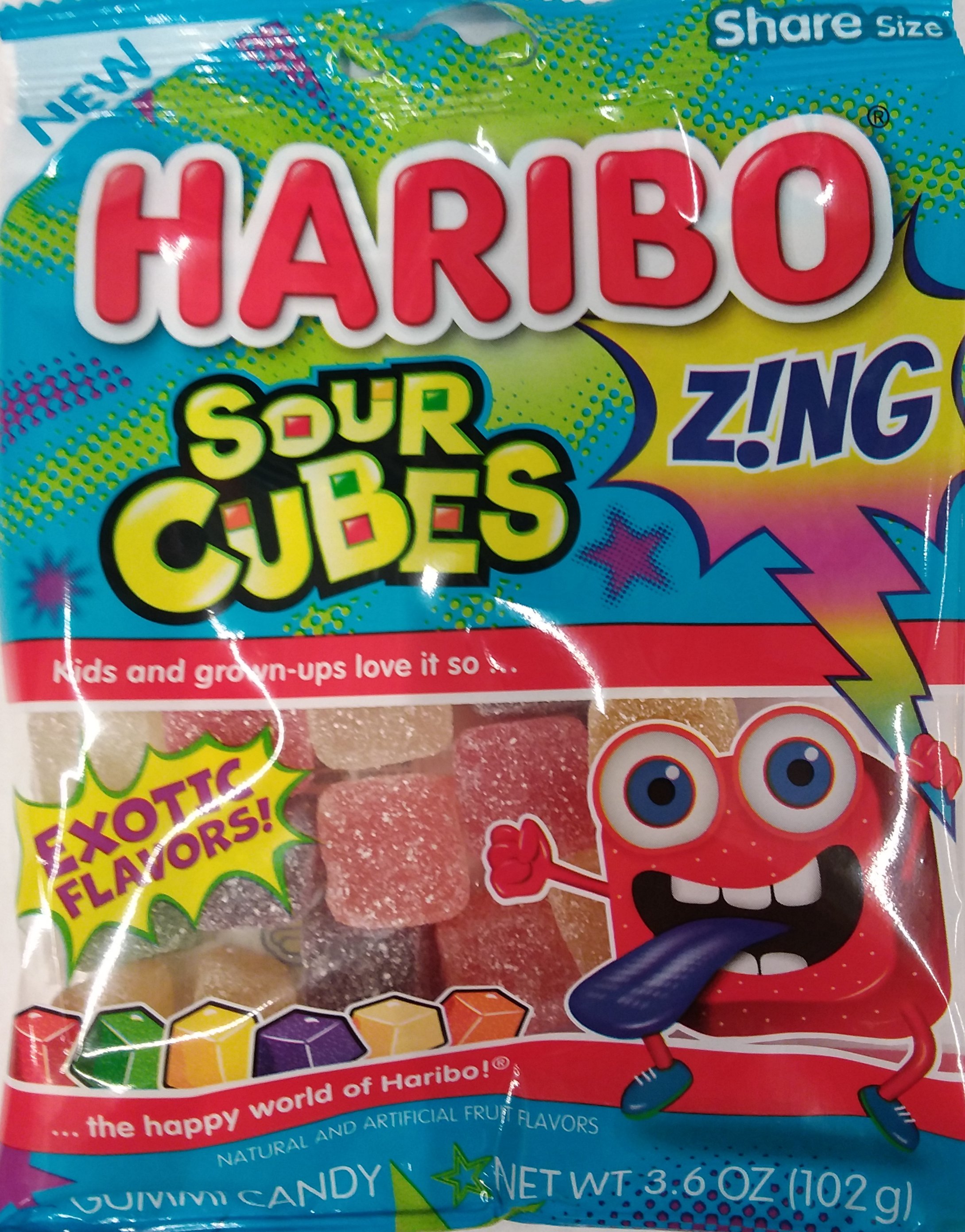 Haribo Confectionery Sour Cubes
