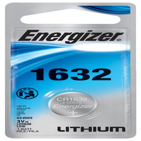 Energizer Lithium Button Cell Battery, CR1632 3V, 1-Pack - Walmart.com