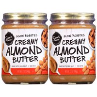 (2 Pack) Sam's Choice Slow Roasted Creamy Almond Butter, 12 oz