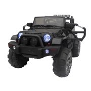 Electric Jeeps Electric Cars For Boys Black Kids To Ride On Jeep