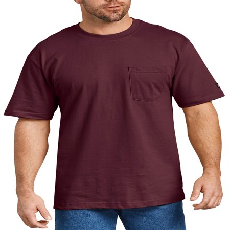 - Men's Short Sleeve Heavyweight Pocket T-Shirt, 2-Pack