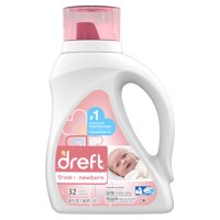Dreft Stage 1: Newborn Liquid Laundry Detergent, 32 Loads 50 fl oz