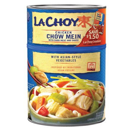 (2 Pack) La Choy Chicken Chow Mein, 42 Ounce
