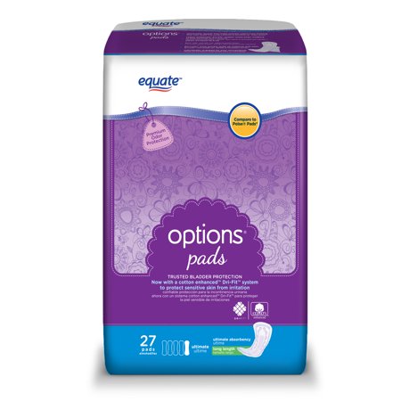 equate pads incontinence ct ultimate options