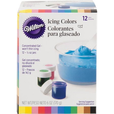 colors icing wilton gel based count walmart