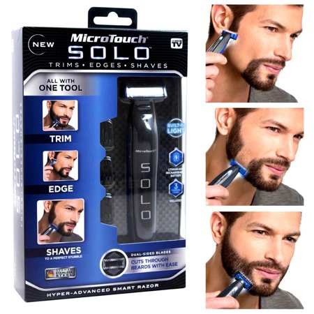 As Seen on TV MicroTouch Solo, All-in-one Rechargable (Best Shaver On The Market)