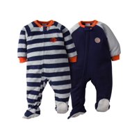 Gerber Microfleece Blanket Sleeper, 2pk (Baby Boys)