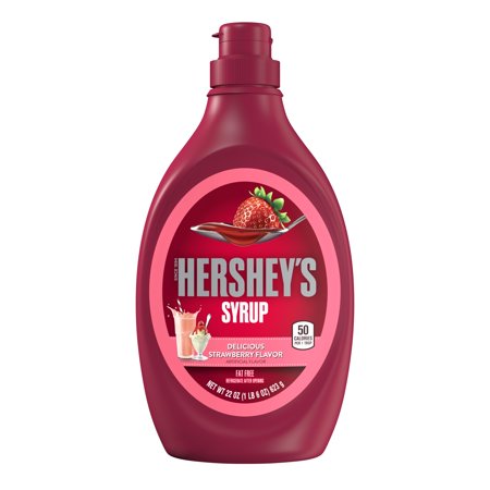 (3 Pack) Hershey's, Strawberry Syrup, 22 oz