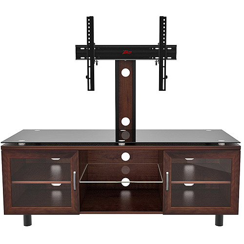 Positano TV Stand with Integrated Mount for TVs up to 70'', Espresso