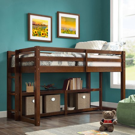 Better Homes And Gardens Loft Storage Bed With Spacious Better Homes And Gardens Loft Storage Bed With Spacious Shelves Multiple Finishes Com