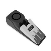 Door Alarm Stopper with Siren for Home Hotel and Dorm Rooms- Low Medium and High Sensitivity Door Stop Alarm System by Stalwart