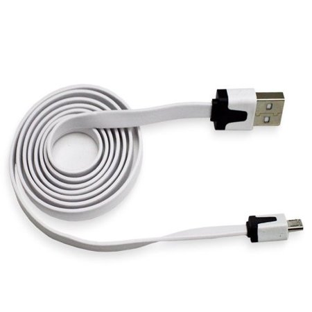 - Importer520 White 0.9m 3 Ft (Extra Long) Micro USB Data Sync Charger Cable forHTC IncWhiteible2 6350