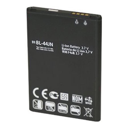Replacement Battery For LG Connect 4G Metro PCS Mobile Phones - BL-44JN (1500mAh, 3.7V, (4g Phone With Best Battery Life)