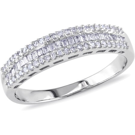 - 1/3 Carat T.W. Diamond Eternity Ring in 10kt White Gold