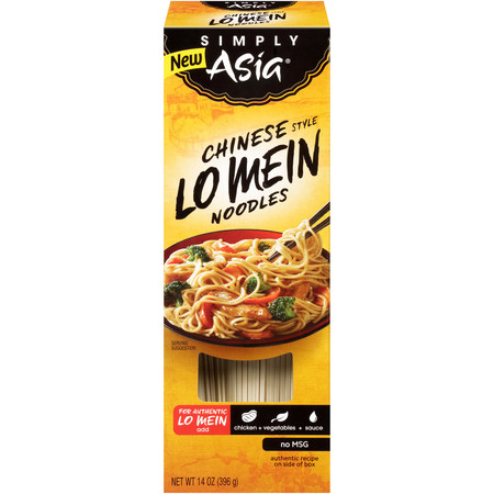 (4 Pack) Simply Asia Chinese Style Lo Mein Noodles, 14 (Best Noodles To Use For Lo Mein)