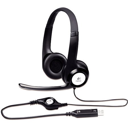Logitech H390 USB ClearChat Headset with Noise Cancelling (Best Noise Cancelling Headset For Call Center)