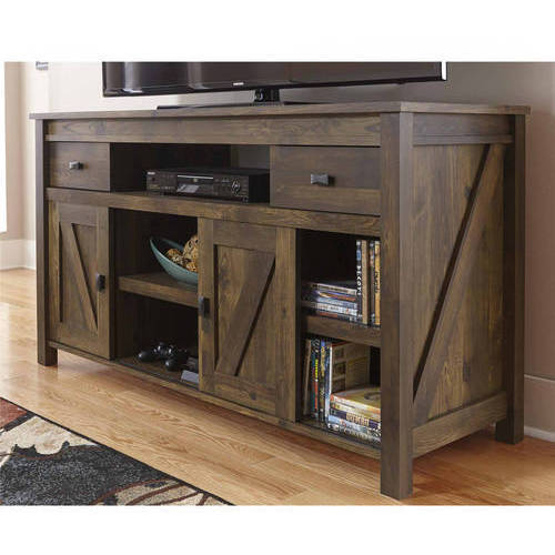 Better Homes and Gardens Falls Creek TV Stand for TVs up to 60'', Century Barn Pine