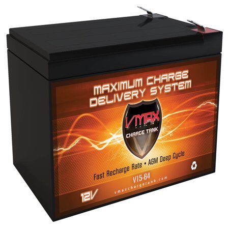 VMAXMB64 AGM Deep Cycle Battery Replacement for Hoveround Activa ...