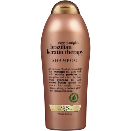 Organix Keratin Shampoo with Pump, 25.4 Fl Oz (Best Shampoo For Fine And Oily Hair)