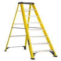 Louisville Ladder 8-foot Fiberglass Step Ladder, 250-pound Capacity, Type I, W-3118-08