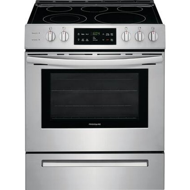 Frigidaire FFEH3054US, Glass Cooktop, Silver