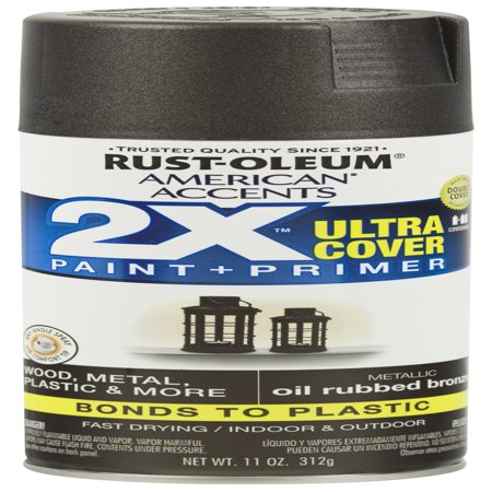 Rust-Oleum American Accents Ultra Cover 2X Metallic Oil Rubbed Bronze ...