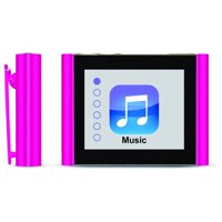 Eclipse Fit Clip Plus 8GB 1.8" MP3 + Video Player, Pink