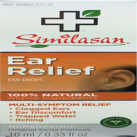 Similasan Ear Relief Ear Drops 10 mL (Pack of 3)