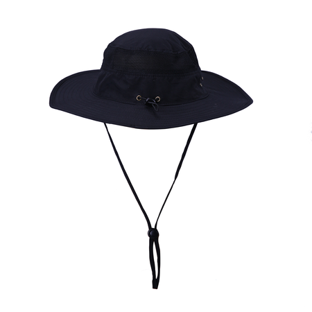 HDE Mens Mesh Bucket Hat Outdoor UV Sun Protection Wide Brim Booney Fishing (Best Sun Hats 2019)