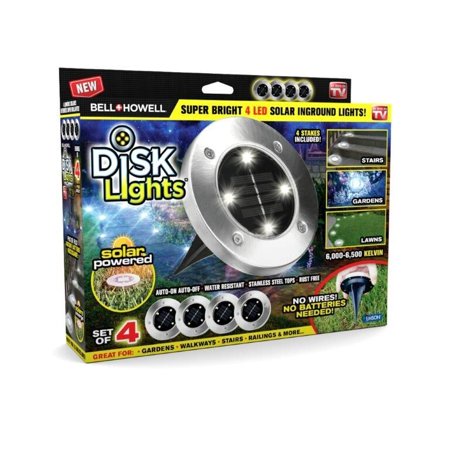 Bell Howell Disk Lights Solar Powered Led Outdoor As Bell Howell Disk Lights Solar Powered Led Outdoor As Seen On Tv