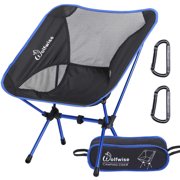 Bag Chairs Wolfwise Portable Camping Chairs Lightweight Compact Backng Chair Picnic Fishing Seat With Carry Bag