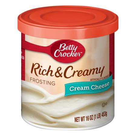 (8 Pack) Betty Crocker Rich and Creamy Cream Cheese Frosting, 16