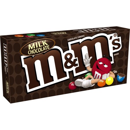 M&M's Milk Chocolate Candy, 3.1 Oz. - Walmart.com