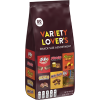 Hershey, Milk Chocolate Assortment Candy Snack Size, 39.8 Oz